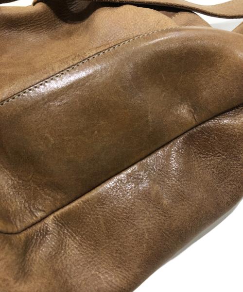 Roots（ルーツ）Roots (ルーツ) レザーリュック ブラウンの古着・服飾アイテム