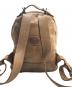 Roots (ルーツ) レザーリュック ブラウン：7000円