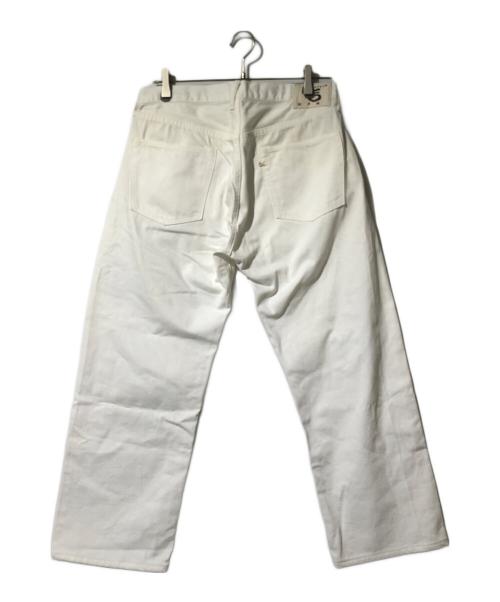 45R（フォーティファイブ・アール）45R (フォーティファイブ・アール) おこめホワイトデニム ホワイト サイズ:32の古着・服飾アイテム