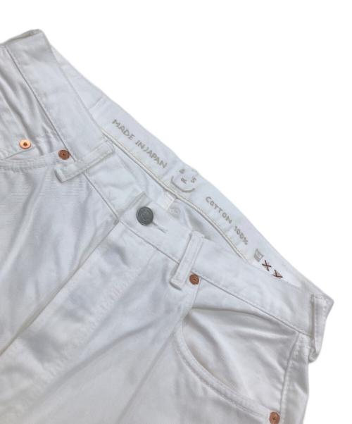 45R（フォーティファイブ・アール）45R (フォーティファイブ・アール) おこめホワイトデニム ホワイト サイズ:32の古着・服飾アイテム