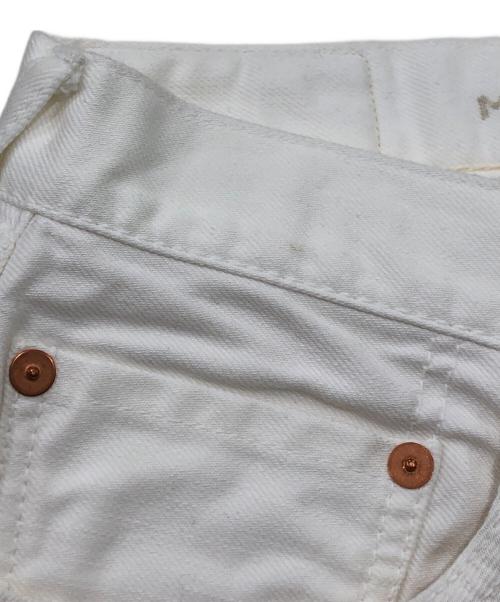 45R（フォーティファイブ・アール）45R (フォーティファイブ・アール) おこめホワイトデニム ホワイト サイズ:32の古着・服飾アイテム