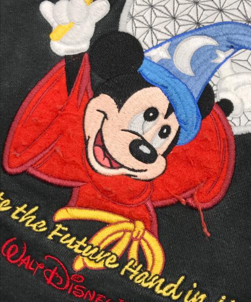 DISNEY（ディズニー）DISNEY (ディズニー) 裏起毛スウェット ブラック サイズ:Ｍの古着・服飾アイテム