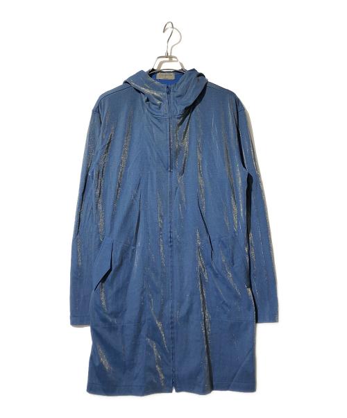 Yohji Yamamoto pour homme（ヨウジヤマモト プールオム）Yohji Yamamoto pour homme (ヨウジヤマモト プールオム) ジップジャケット/ジップロングパーカー ブルー サイズ:34の古着・服飾アイテム