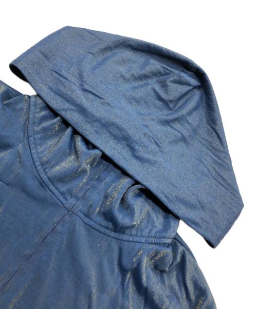 Yohji Yamamoto pour homme（ヨウジヤマモト プールオム）Yohji Yamamoto pour homme (ヨウジヤマモト プールオム) ジップジャケット/ジップロングパーカー ブルー サイズ:34の古着・服飾アイテム