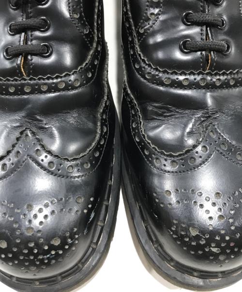 GEORGE COX（ジョージコックス）GEORGE COX (ジョージコックス) ウィングチップシューズ ブラック サイズ:9の古着・服飾アイテム