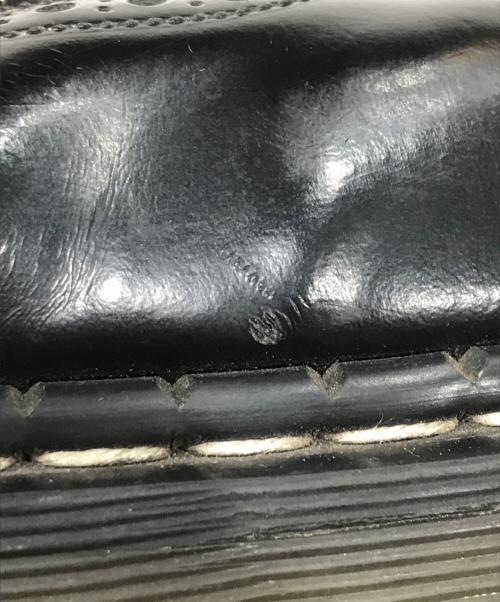 GEORGE COX（ジョージコックス）GEORGE COX (ジョージコックス) ウィングチップシューズ ブラック サイズ:9の古着・服飾アイテム