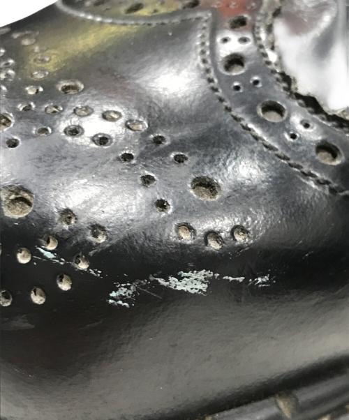 GEORGE COX（ジョージコックス）GEORGE COX (ジョージコックス) ウィングチップシューズ ブラック サイズ:9の古着・服飾アイテム