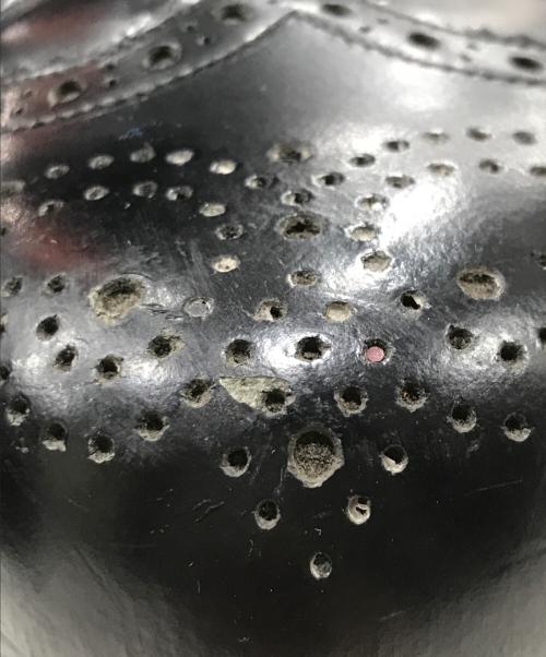 GEORGE COX（ジョージコックス）GEORGE COX (ジョージコックス) ウィングチップシューズ ブラック サイズ:9の古着・服飾アイテム