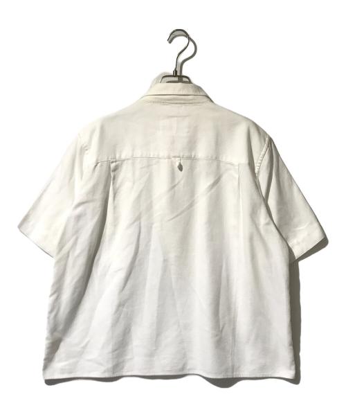 MHL（エムエイチエル）MHL (エムエイチエル) ポロシャツ ホワイト サイズ:2の古着・服飾アイテム