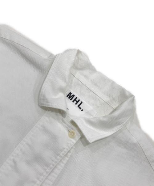 MHL（エムエイチエル）MHL (エムエイチエル) ポロシャツ ホワイト サイズ:2の古着・服飾アイテム