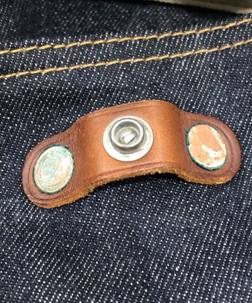 RRL（ダブルアールエル）RRL (ダブルアールエル) デニムバックパック ネイビーの古着・服飾アイテム