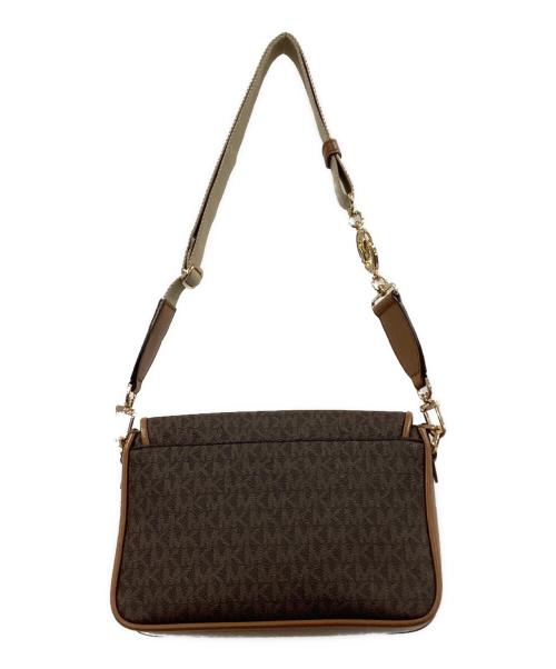 MICHAEL KORS（マイケル・コース）MICHAEL KORS (マイケルコース) BRADSHAW ショルダーバッグ ブラウンの古着・服飾アイテム