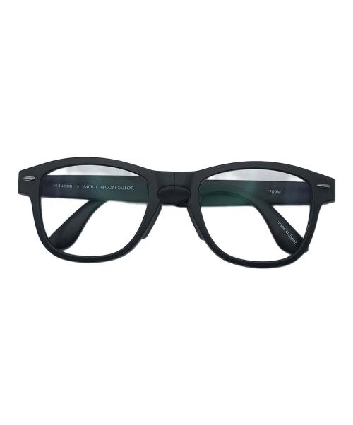 mout recon tailor（マウトリーコンテーラー）mout recon tailor (マウトリーコンテーラー) H-fusion (エイチフュージョン) Photochromic Folding Sunglasses ブラックの古着・服飾アイテム