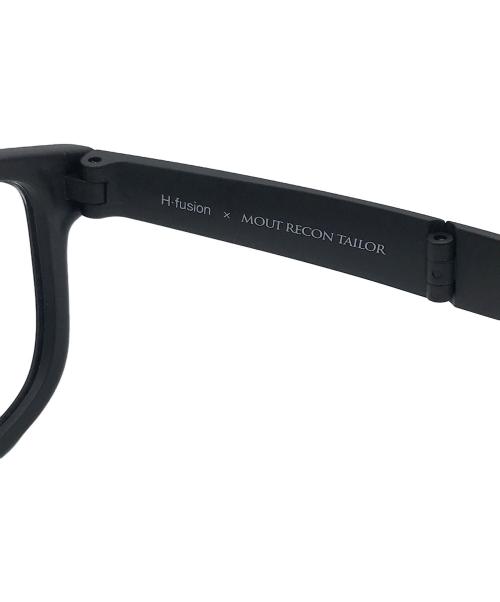 mout recon tailor（マウトリーコンテーラー）mout recon tailor (マウトリーコンテーラー) H-fusion (エイチフュージョン) Photochromic Folding Sunglasses ブラックの古着・服飾アイテム