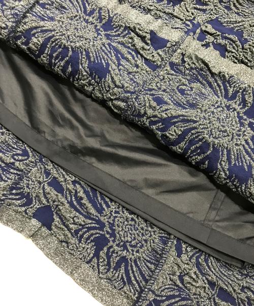 TOGA ARCHIVES（トーガアーカイブス）TOGA ARCHIVES (トーガアーカイブス) Lame jacquard knit bustier ブルー サイズ:13 未使用品の古着・服飾アイテム