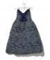 TOGA ARCHIVES (トーガアーカイブス) Lame jacquard knit bustier ブルー サイズ:13 未使用品：9000円