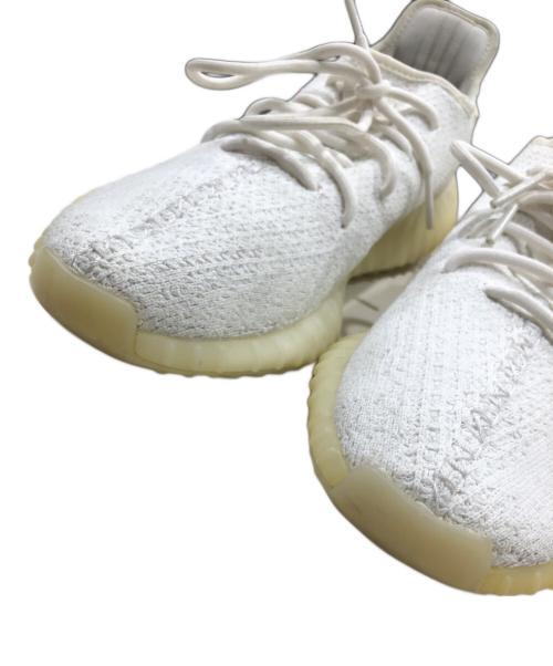 adidas（アディダス）adidas (アディダス) YEEZY BOOST350V2　（イージーブースト350ブイ2） ベージュ サイズ:US9 1/2 /UK9/FR43 1/3の古着・服飾アイテム