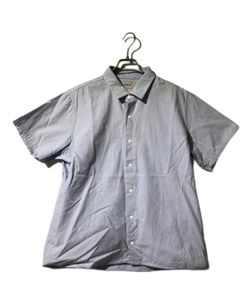 YAECA（ヤエカ）YAECA (ヤエカ) COMFORT SHIRT EXTRA WIDE　（コンフォートシャツ　エクストラワイド） ブルー サイズ:S 未使用品の古着・服飾アイテム