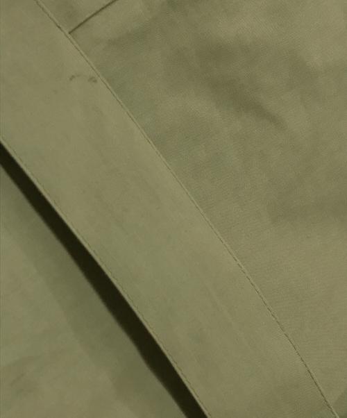 MARGARET HOWELL（マーガレットハウエル）MARGARET HOWELL (マーガレットハウエル) MACKINTOSH (マッキントッシュ) ゴム引き ステンカラー コート グリーン サイズ:Lの古着・服飾アイテム