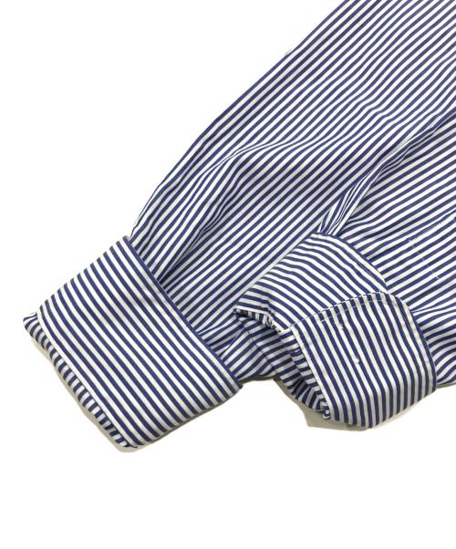 LAUREN RALPH LAUREN（ローレンラルフローレン）LAUREN RALPH LAUREN (ローレンラルフローレン) ストライプシャツ ブルー サイズ:17　1/2の古着・服飾アイテム