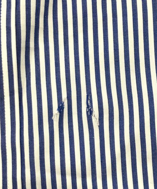 LAUREN RALPH LAUREN（ローレンラルフローレン）LAUREN RALPH LAUREN (ローレンラルフローレン) ストライプシャツ ブルー サイズ:17　1/2の古着・服飾アイテム