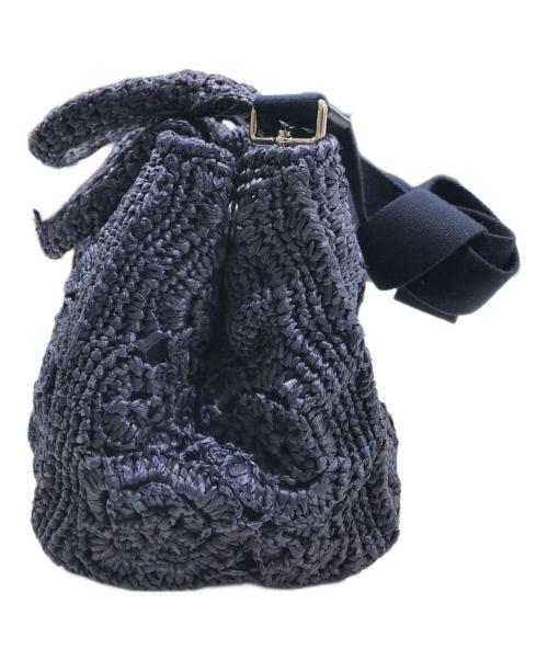 PRADA（プラダ）PRADA (プラダ) 2WAYショルダーバッグ/カナパ ネイビーの古着・服飾アイテム