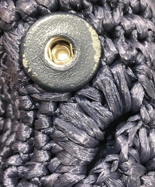 PRADA（プラダ）PRADA (プラダ) 2WAYショルダーバッグ/カナパ ネイビーの古着・服飾アイテム