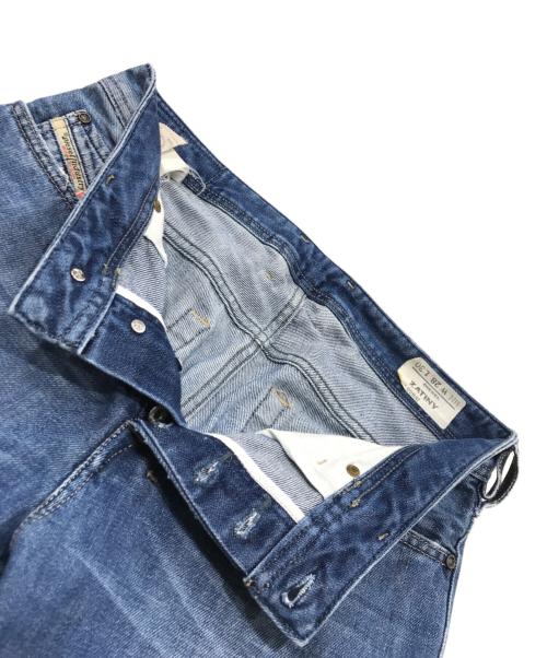 DIESEL（ディーゼル）DIESEL (ディーゼル) ZATINY デニムパンツ インディゴ サイズ:71cm（W28）の古着・服飾アイテム