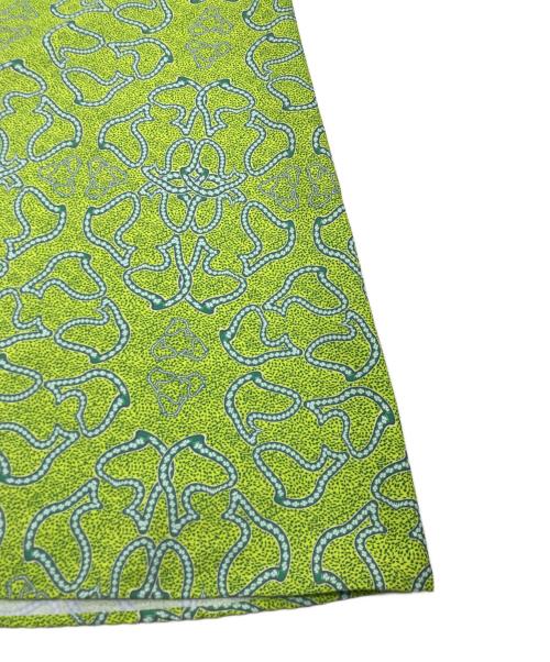 green label relaxing（グリーンレーベルリラクシング）green label relaxing (グリーンレーベルリラクシング) CLOUDY (クラウディー) ボリューム スリーブ ワンピース グリーン サイズ:FREEの古着・服飾アイテム