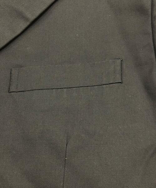 COMME des GARCONS HOMME（コムデギャルソン オム）COMME des GARCONS HOMME (コムデギャルソン オム) 裏地ストライプテーラードジャケット ブラック サイズ:Sの古着・服飾アイテム