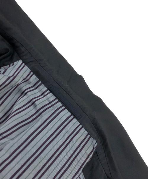 COMME des GARCONS HOMME（コムデギャルソン オム）COMME des GARCONS HOMME (コムデギャルソン オム) 裏地ストライプテーラードジャケット ブラック サイズ:Sの古着・服飾アイテム