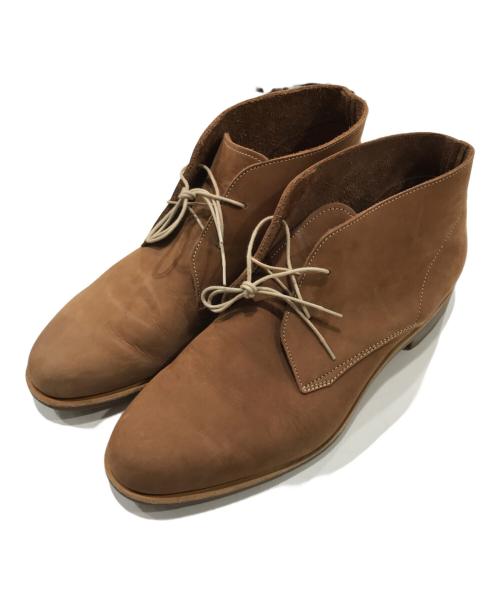 PARABOOT（パラブーツ）PARABOOT (パラブーツ) LAVANDOU-チャッカブーツ ブラウン サイズ:刻印薄れのため不明の古着・服飾アイテム