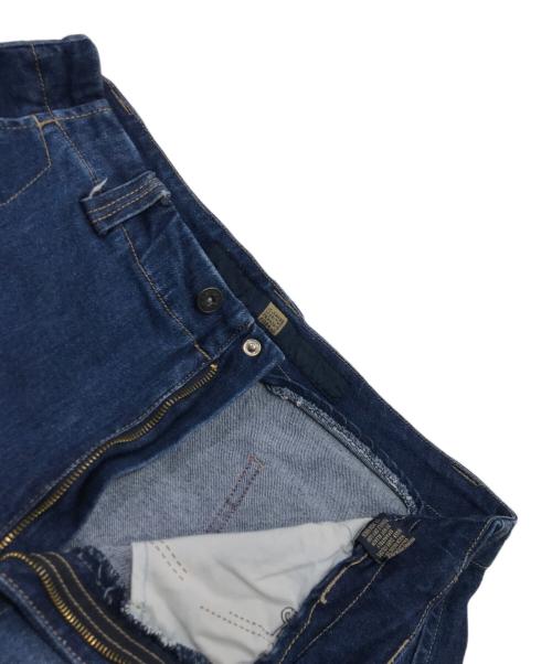 MARITHE+FRANCOIS GIRBAUD（マリテフランソワジルボー）MARITHE+FRANCOIS GIRBAUD (マリテフランソワジルボー) シャトルハーフパンツ インディゴ サイズ:36の古着・服飾アイテム