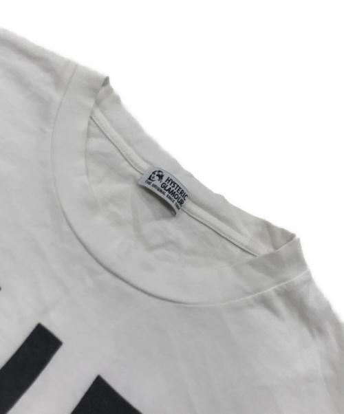 Hysteric Glamour（ヒステリックグラマー）Hysteric Glamour (ヒステリックグラマー) ビッグシルエットT ホワイト サイズ:FREEの古着・服飾アイテム