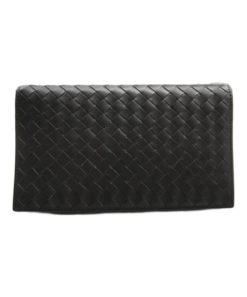 BOTTEGA VENETA（ボッテガベネタ）BOTTEGA VENETA (ボッテガベネタ) コンチネンタルウォレット ブラウンの古着・服飾アイテム
