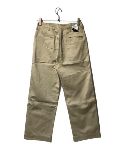 CIOTA（シオタ）CIOTA (シオタ) スビンコットンウエポンチノパンツ ベージュ サイズ:2の古着・服飾アイテム