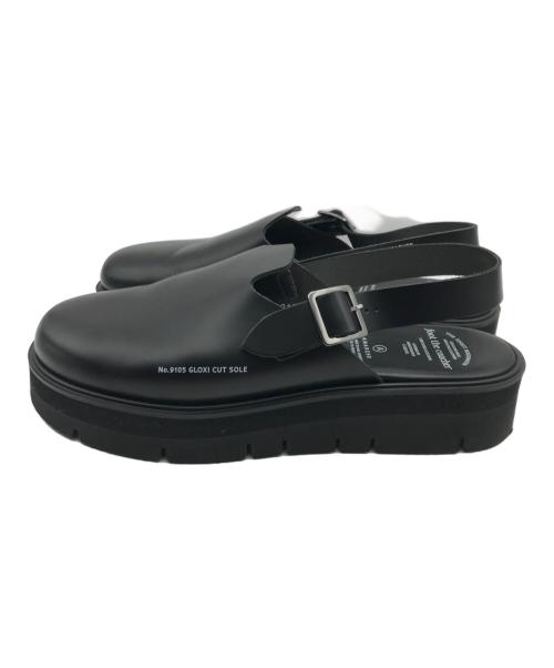 foot the coacher（フットザコーチャー）foot the coacher (フットザコーチャー) 厚底レザーサンダル ブラック サイズ:25.5の古着・服飾アイテム