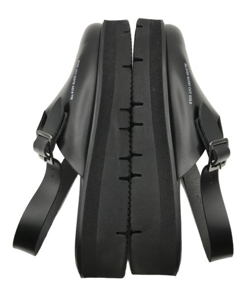 foot the coacher（フットザコーチャー）foot the coacher (フットザコーチャー) 厚底レザーサンダル ブラック サイズ:25.5の古着・服飾アイテム