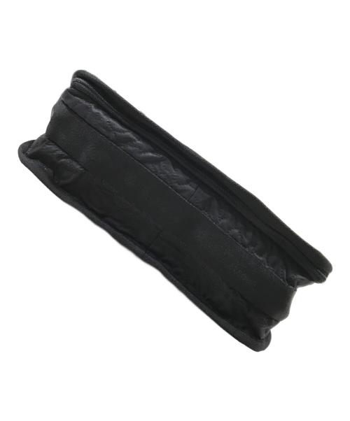 LeSportsac（レスポートサック）LeSportsac (レスポートサック) フラワーキルティングショルダーバッグ ブラックの古着・服飾アイテム