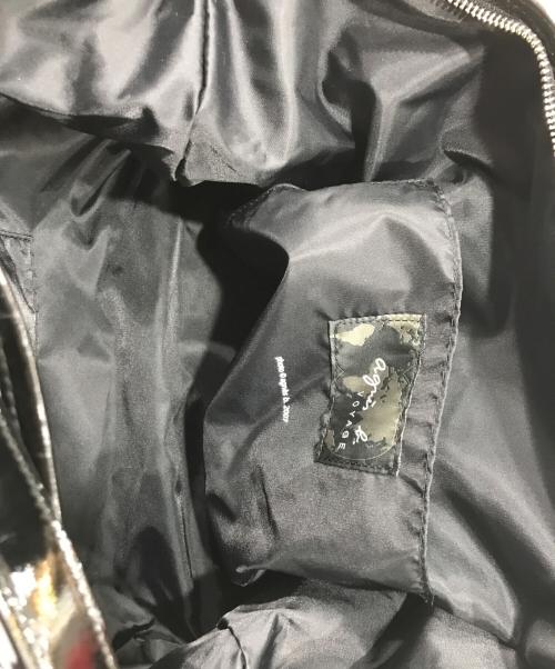 agnes b voyage（アニエスベーボヤージュ）agnes b voyage (アニエスベーボヤージュ) フォトグラフトートバッグ ブラック×ホワイトの古着・服飾アイテム