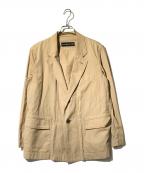 ISSEY MIYAKE MENイッセイミヤケメン）の古着「2Ｂテーラードジャケット」｜ベージュ