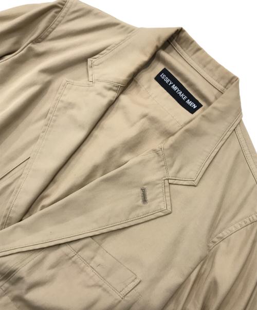 ISSEY MIYAKE MEN（イッセイミヤケメン）ISSEY MIYAKE MEN (イッセイミヤケメン) 2Ｂテーラードジャケット ベージュ サイズ:1の古着・服飾アイテム