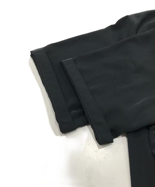 LAD MUSICIAN（ラッドミュージシャン）LAD MUSICIAN (ラッドミュージシャン) DECHINE OPEN COLLAR SHORT SLEEVE SHIRT ブラック サイズ:44の古着・服飾アイテム