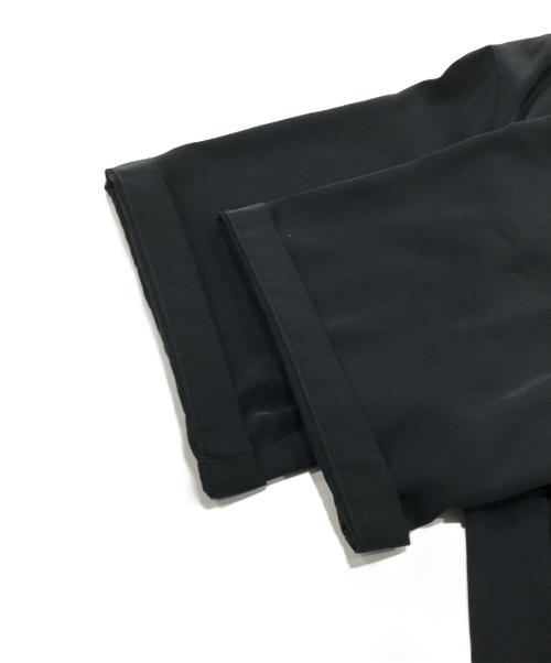 LAD MUSICIAN（ラッドミュージシャン）LAD MUSICIAN (ラッドミュージシャン) DECHINE OPEN COLLAR SHORT SLEEVE SHIRT ブラック サイズ:44の古着・服飾アイテム