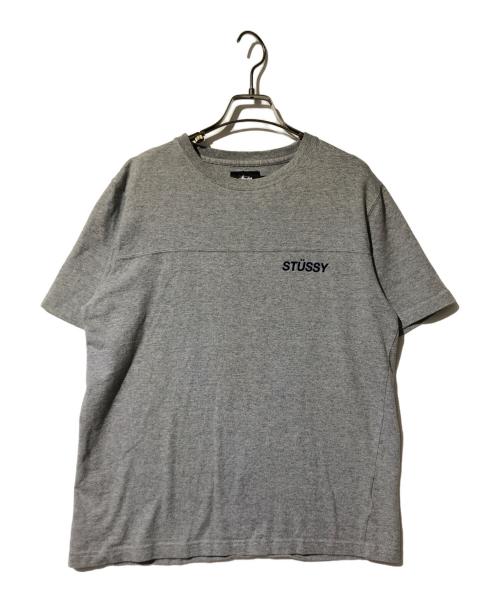 stussy（ステューシー）stussy (ステューシー) バックプリントｔシャツ グレー サイズ:ｓの古着・服飾アイテム