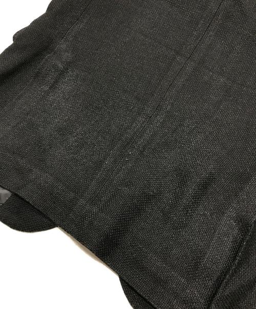 POLO RALPH LAUREN（ポロ・ラルフローレン）POLO RALPH LAUREN (ポロ・ラルフローレン) シルクリネン3Ｂジャケット チャコールグレー サイズ:C96-W86-T175の古着・服飾アイテム