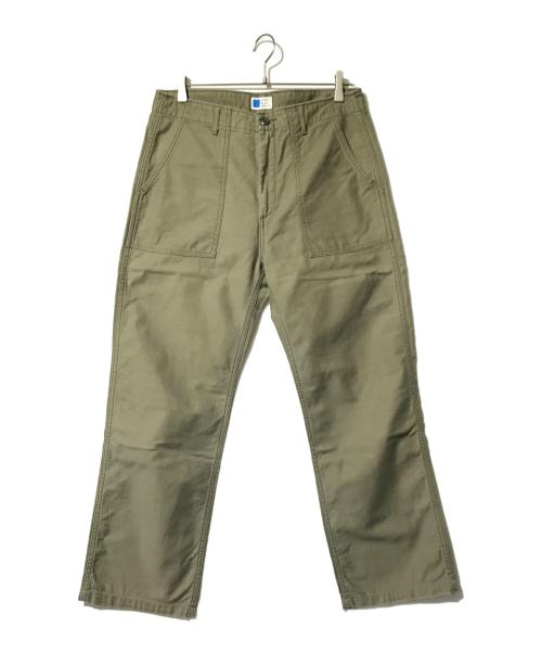 JAPAN BLUE JEANS（ジャパンブルージーンズ）JAPAN BLUE JEANS (ジャパン ブル ージーンズ) ミリタリーベイカーパンツ オリーブ サイズ:Mの古着・服飾アイテム