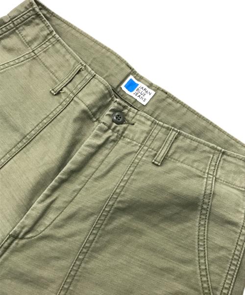 JAPAN BLUE JEANS（ジャパンブルージーンズ）JAPAN BLUE JEANS (ジャパン ブル ージーンズ) ミリタリーベイカーパンツ オリーブ サイズ:Mの古着・服飾アイテム