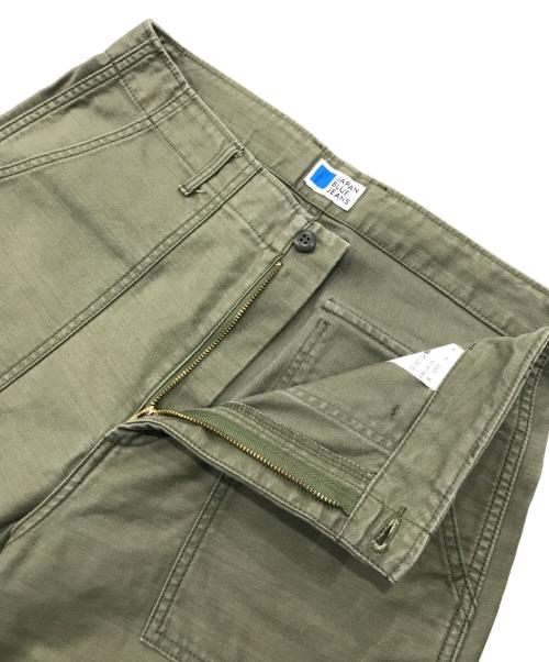 JAPAN BLUE JEANS（ジャパンブルージーンズ）JAPAN BLUE JEANS (ジャパン ブル ージーンズ) ミリタリーベイカーパンツ オリーブ サイズ:Mの古着・服飾アイテム