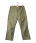 JAPAN BLUE JEANS（ジャパン ブル ージーンズ）の古着「ミリタリーベイカーパンツ」｜オリーブ